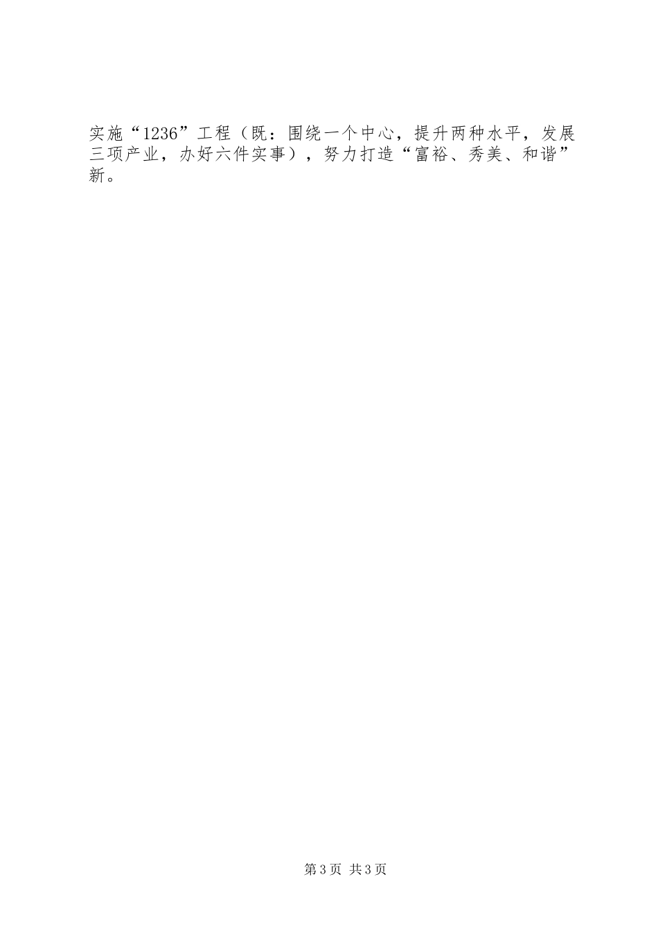 乡镇主要负责人执政为民工作汇报_第3页