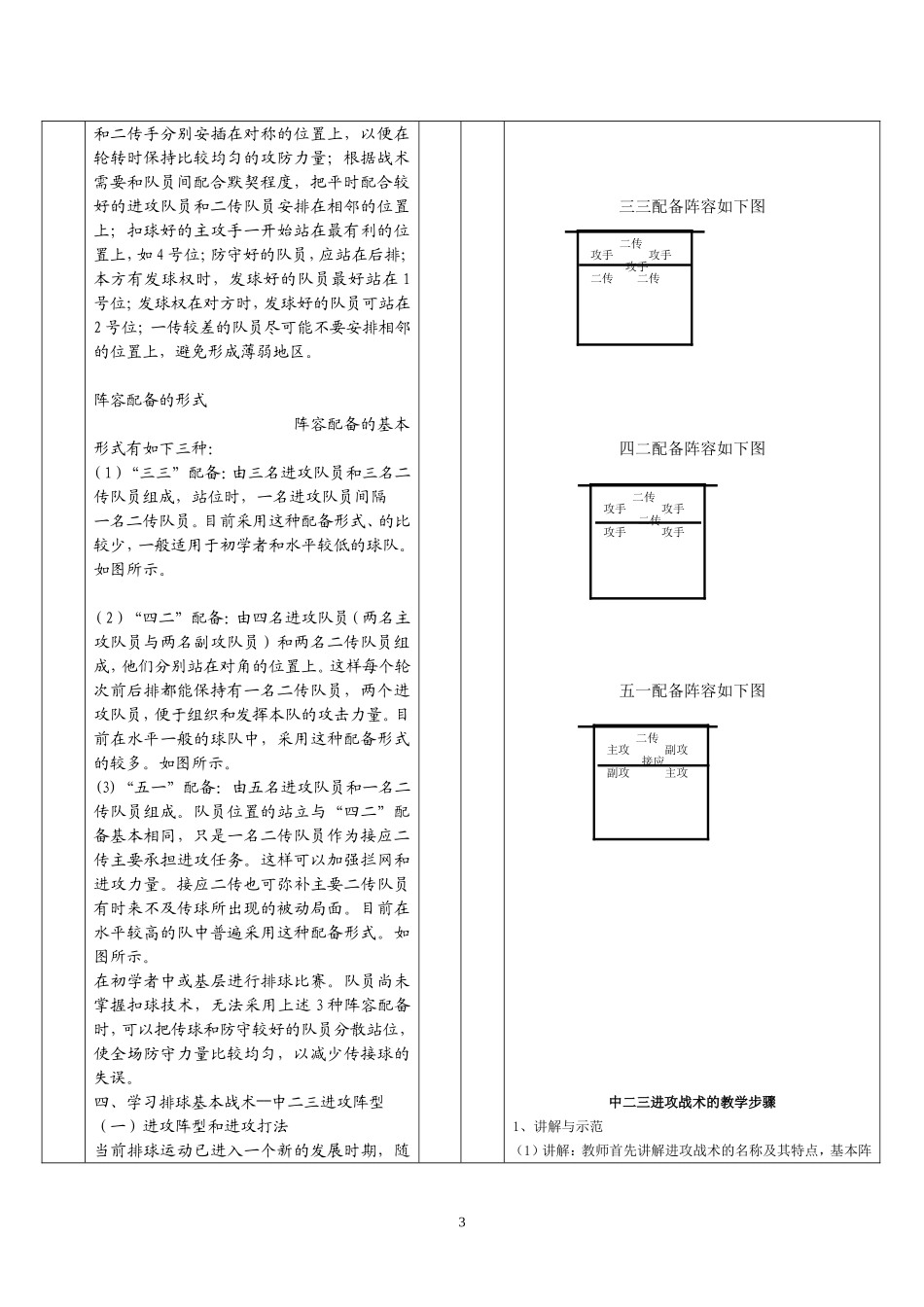 排球教案（8）_第3页