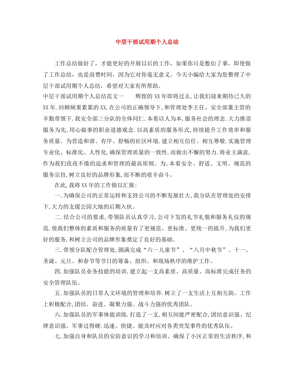中层干部试用期个人总结 _第1页