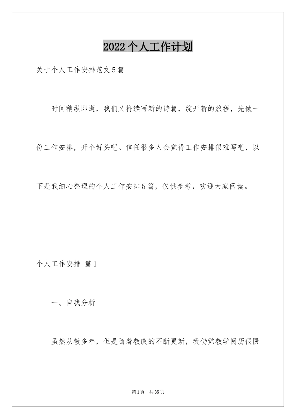 2022个人工作计划_106_第1页