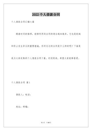 2022个人借款合同_24