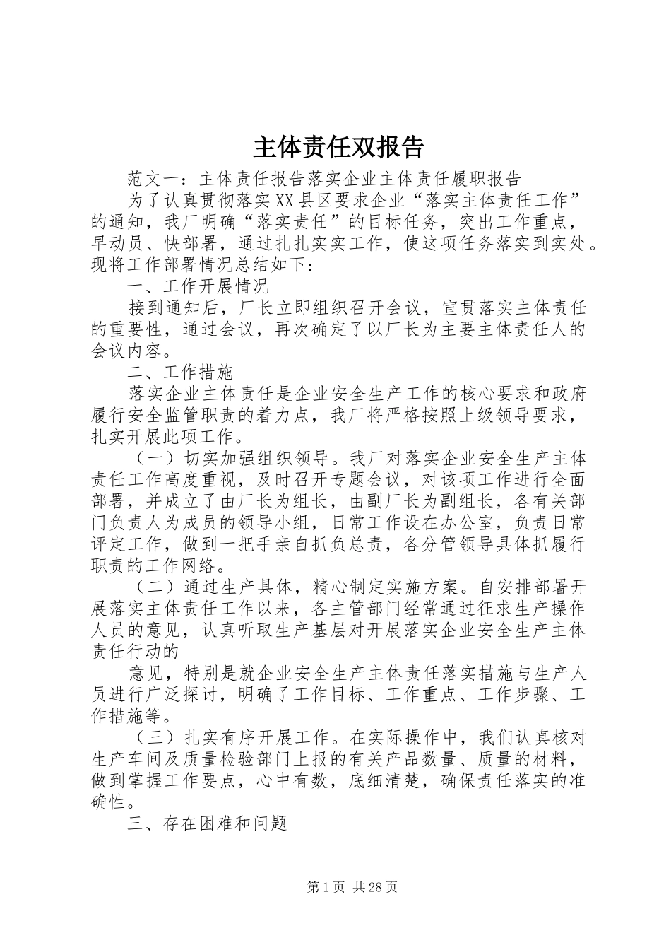 主体责任双报告_第1页