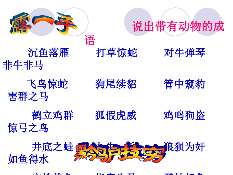 《黔之驴》课件导图_第1页