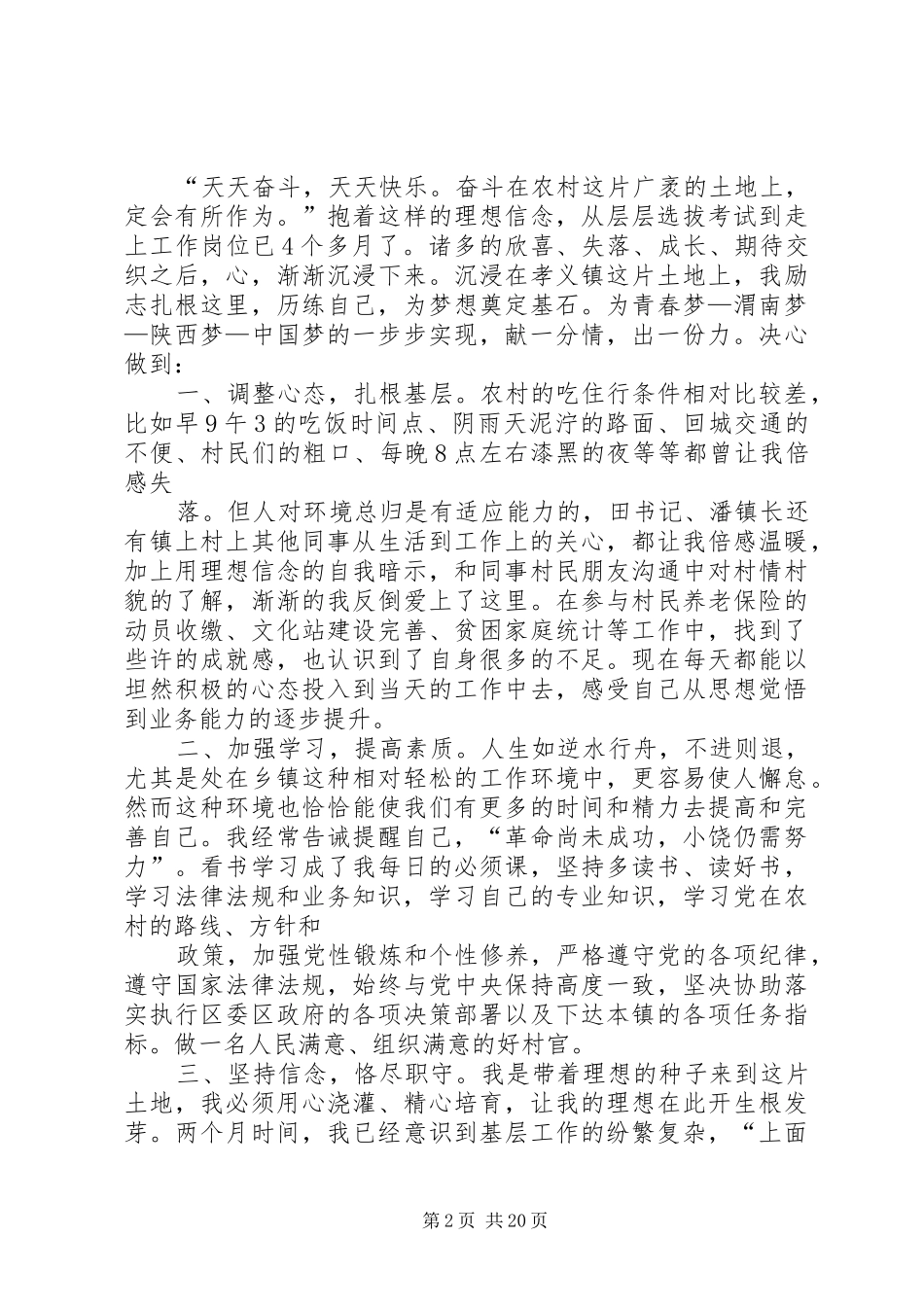 中心履职尽责问题自查报告_第2页