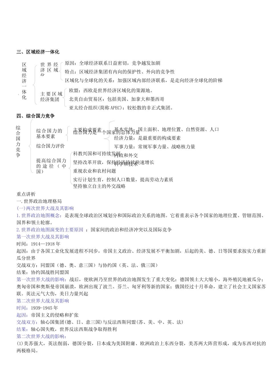 世界政治经济地理格局_第2页