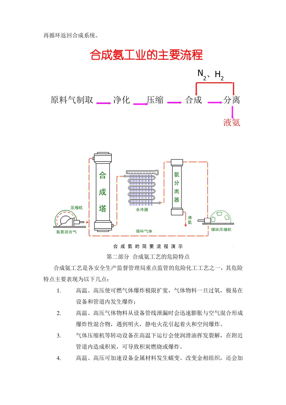 合成氨工艺作业_第3页