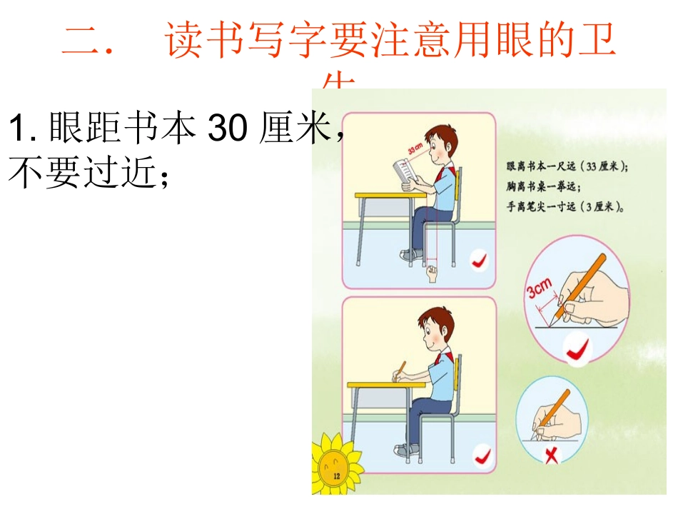 读书写字的用眼卫生_第3页