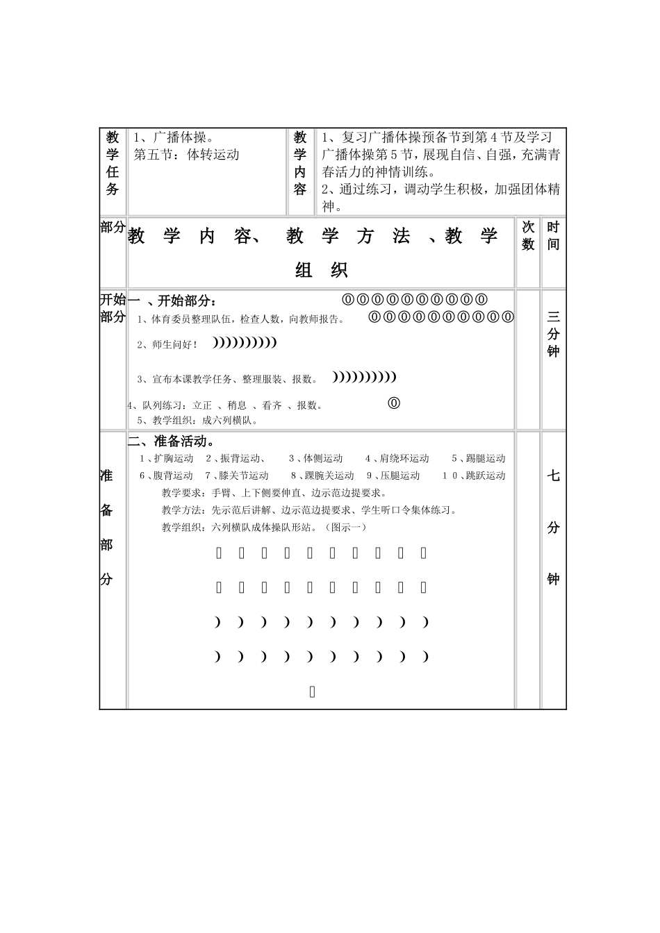 广播操教学设计_第2页