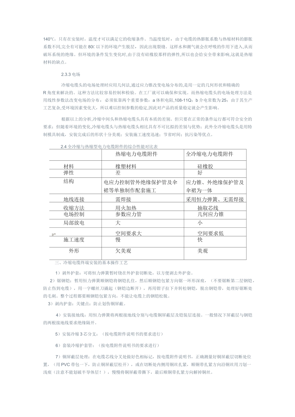 冷缩电缆头与热缩电缆头区别_第2页