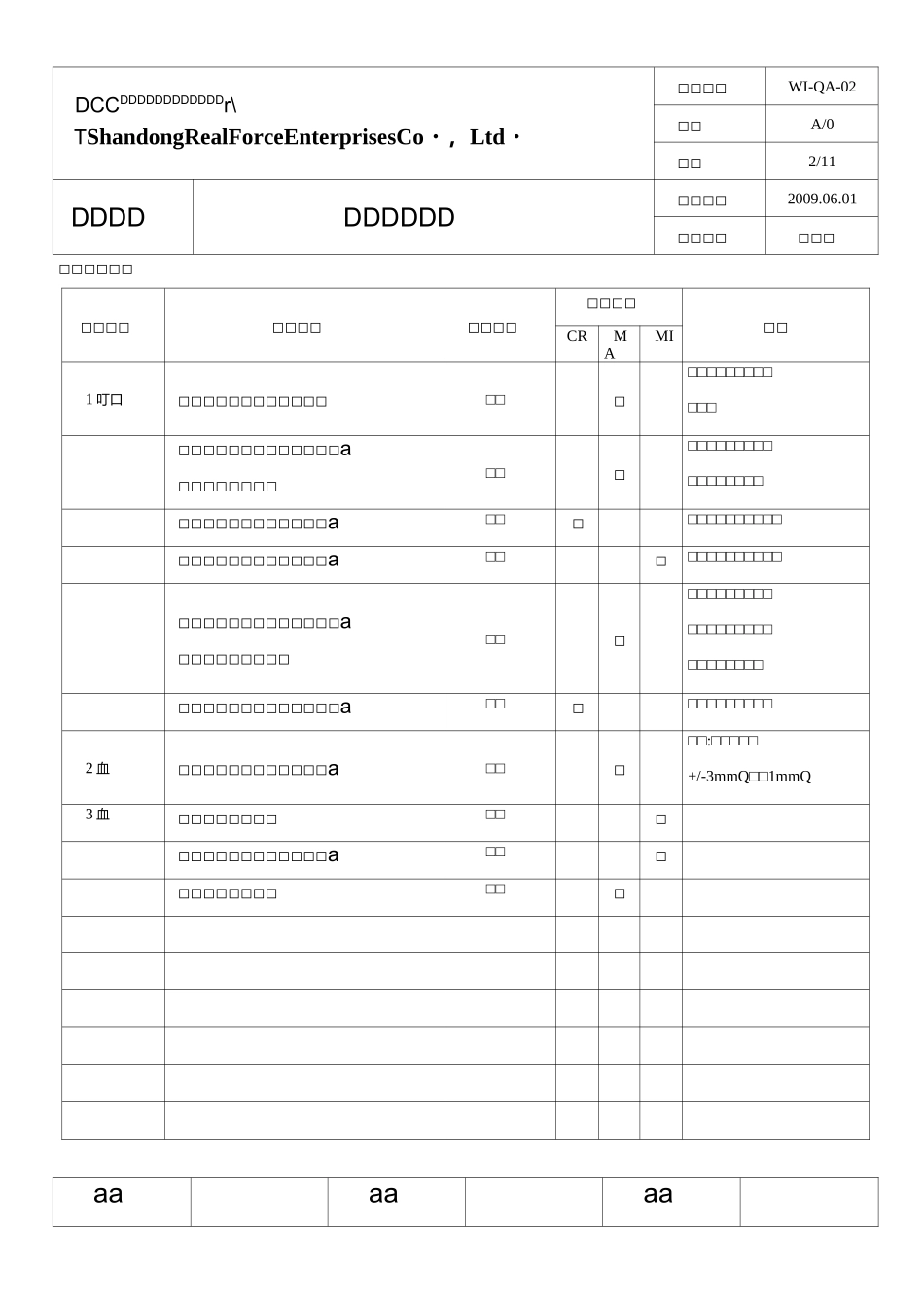 物料检验标准_第2页