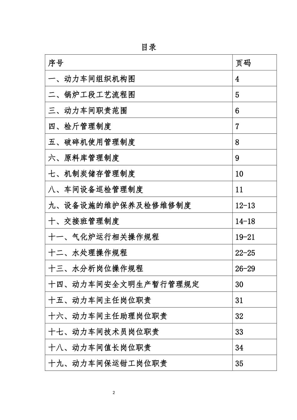 动力车间各项制度汇编_第2页