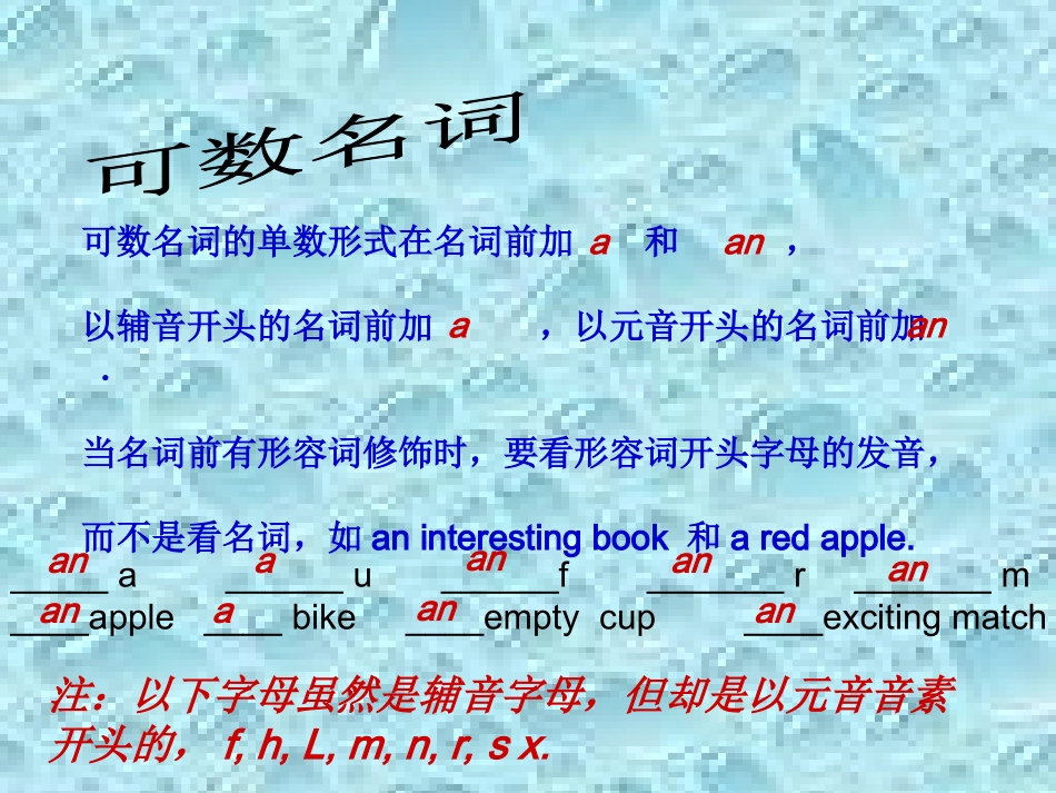 初三英语专项复习名词_第2页