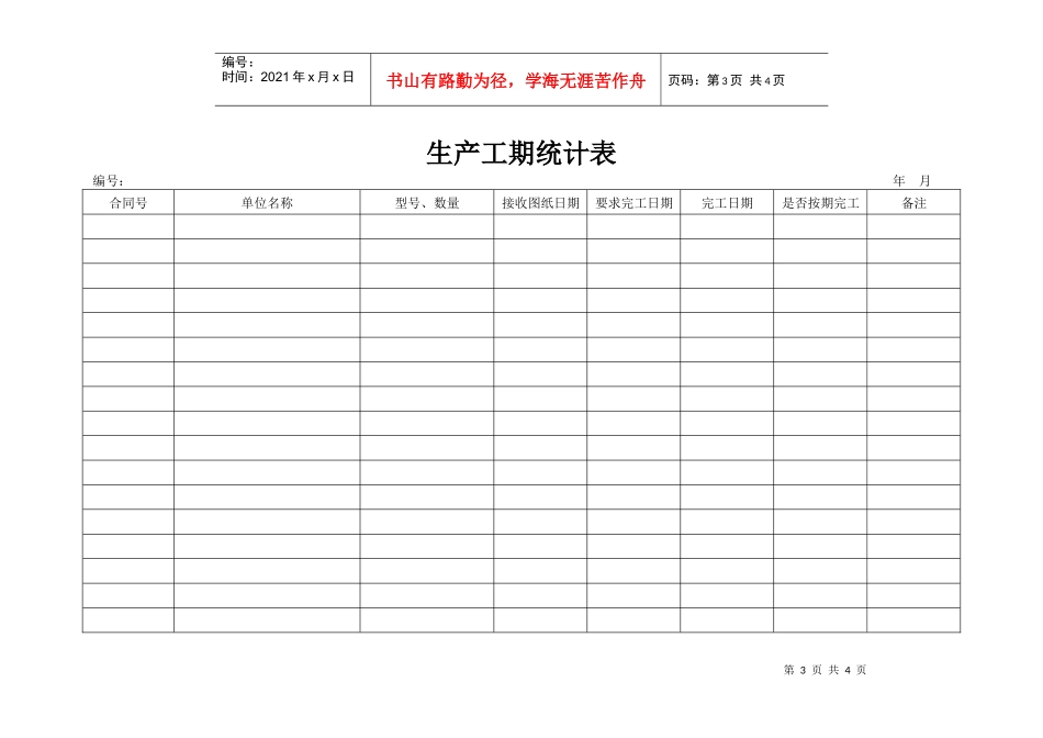 生产部(车间)分解目标考核办法_第3页