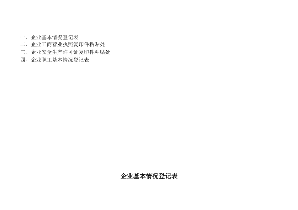 企业标准化安全生产管理台账_第2页