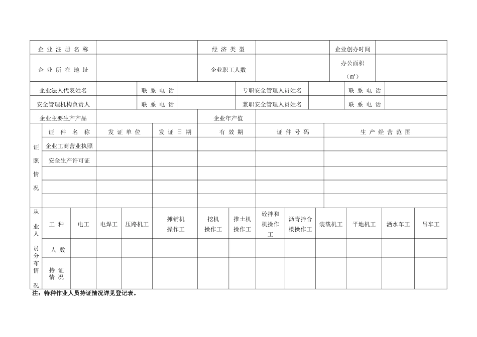 企业标准化安全生产管理台账_第3页