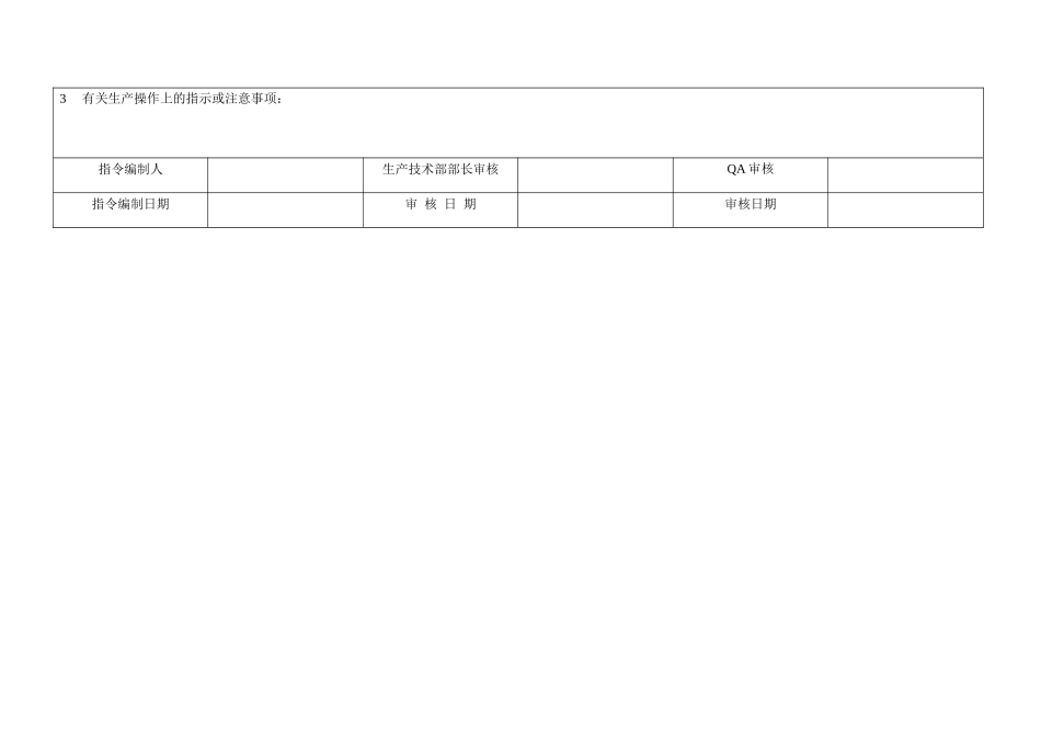 某药业责任公司批生产记录表格_第3页