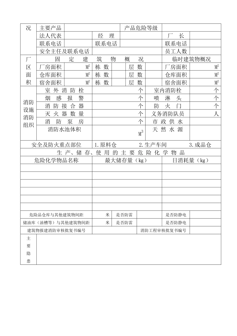 福永企业安全生产规范化管理档案范本_第2页