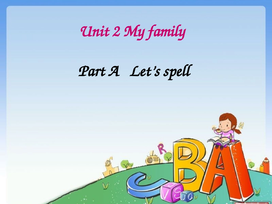 三年级英语下册unit2第三课时课件_第2页