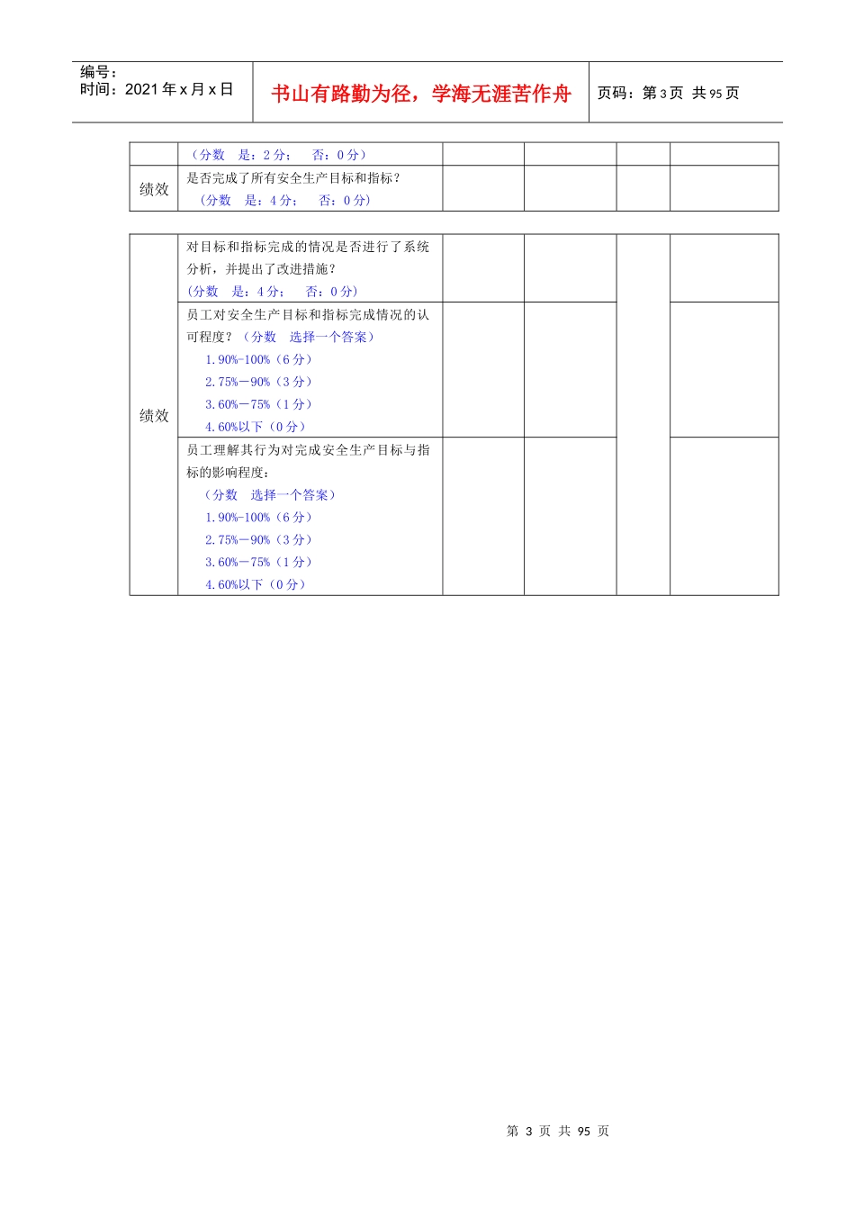 金属非金属地下矿山安全生产标准化评分办法(DOC 87页)_第3页