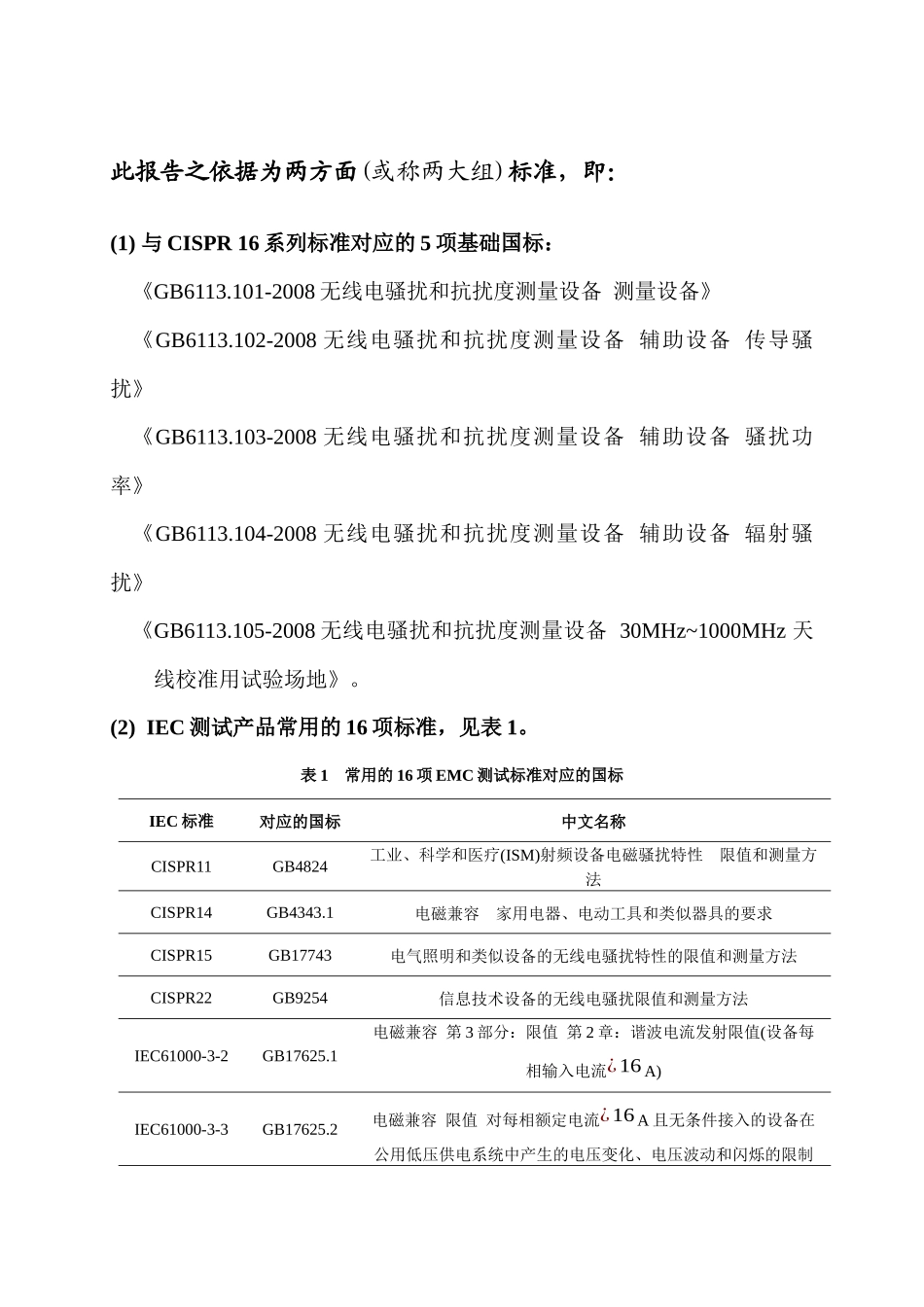 EMC实验室建设所需设备种类及其性能要求_第1页