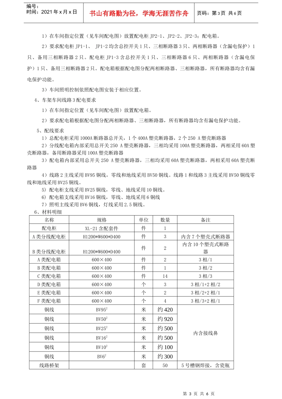 车间配电技术要求_第3页
