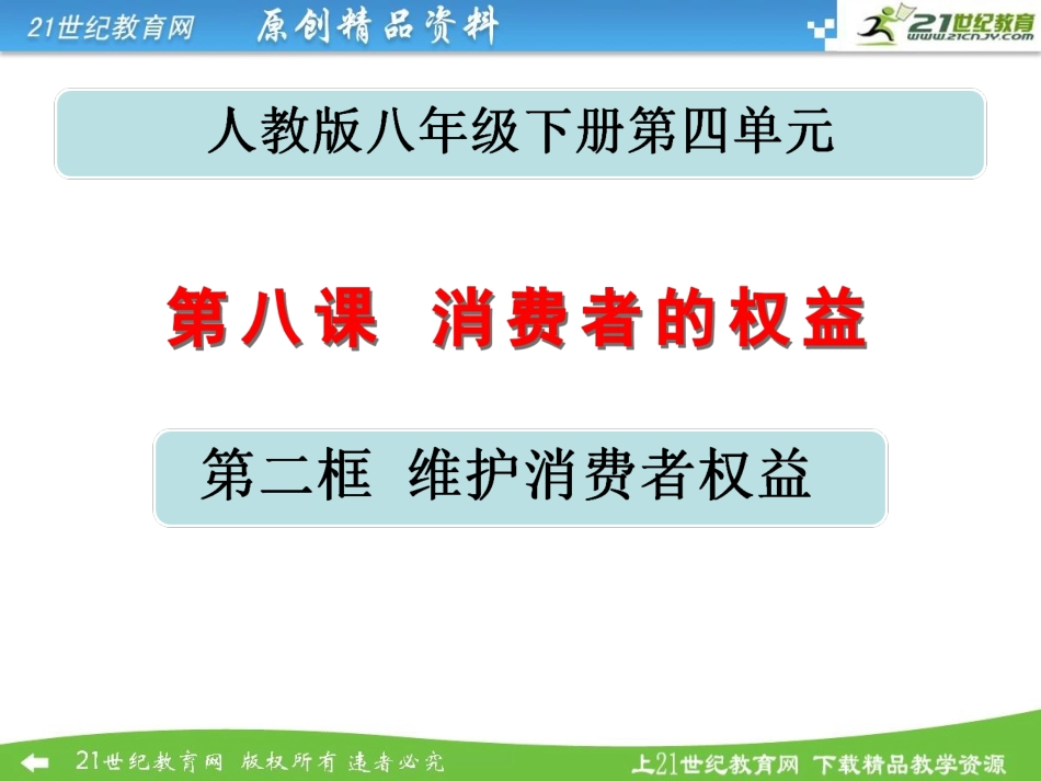 维护消费者权益课件_第3页