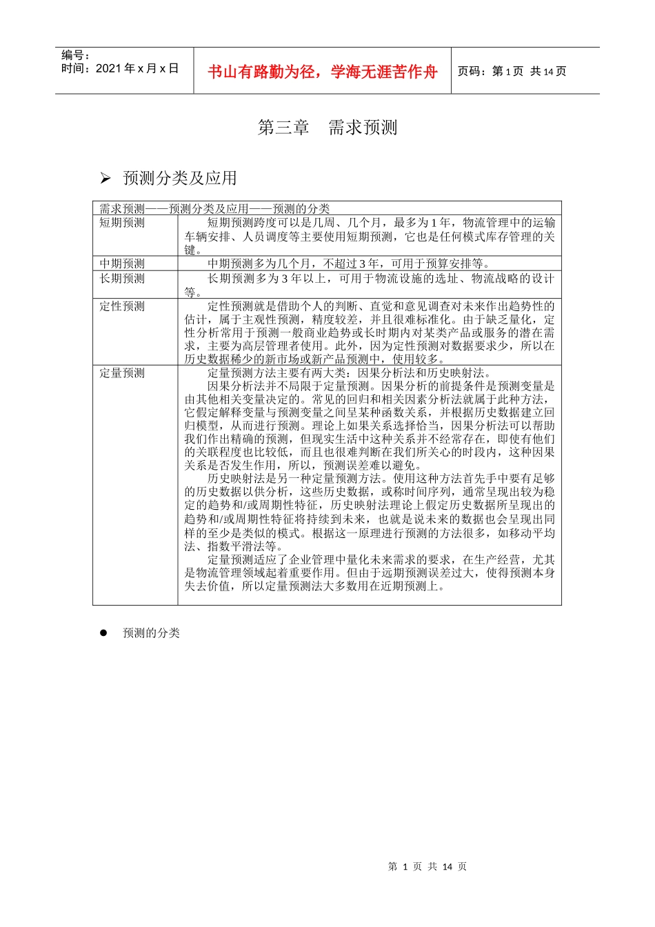 需求预测-生产企业物料_第1页