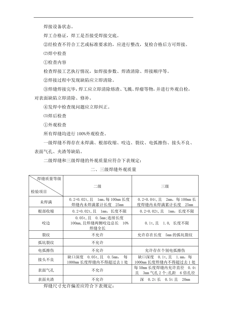 钢结构焊接吊装安装施工质量管理_第3页
