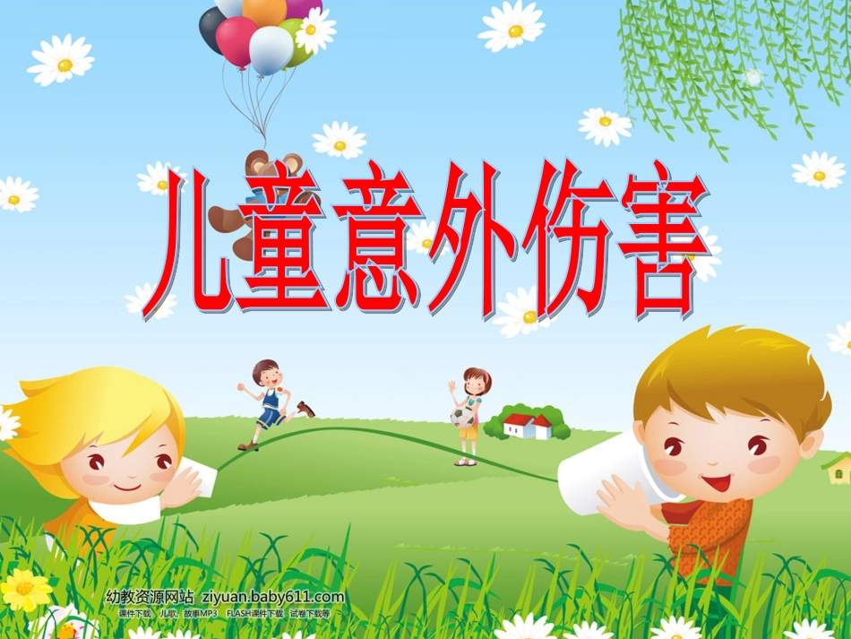 意外伤害PPT课件_第1页