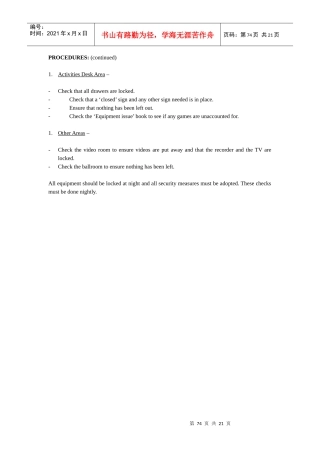 国际著名酒店娱乐部程序(英文)-05 ACTIVITIES.74-93