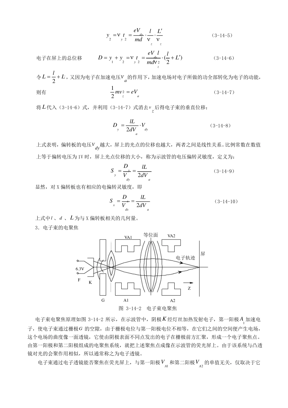 电子束的偏转与聚焦_第2页