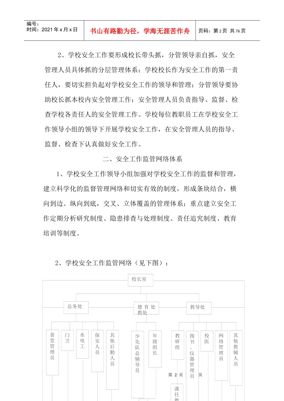 中山学校校园安全工作管理细则_第2页