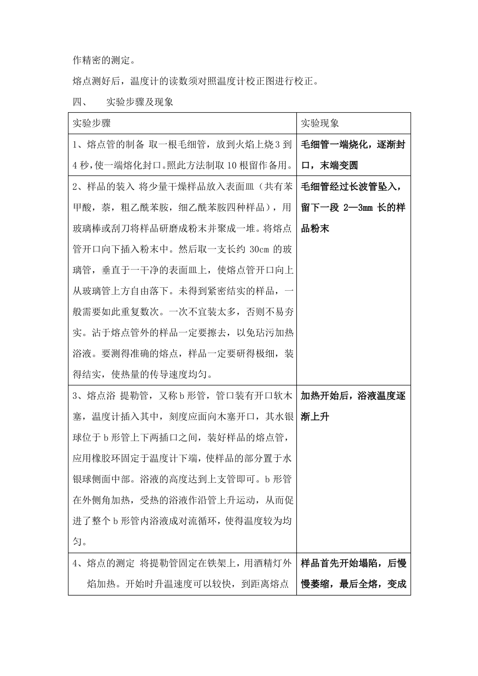 有机化学试验二熔点的测定及温度计的校正_第2页