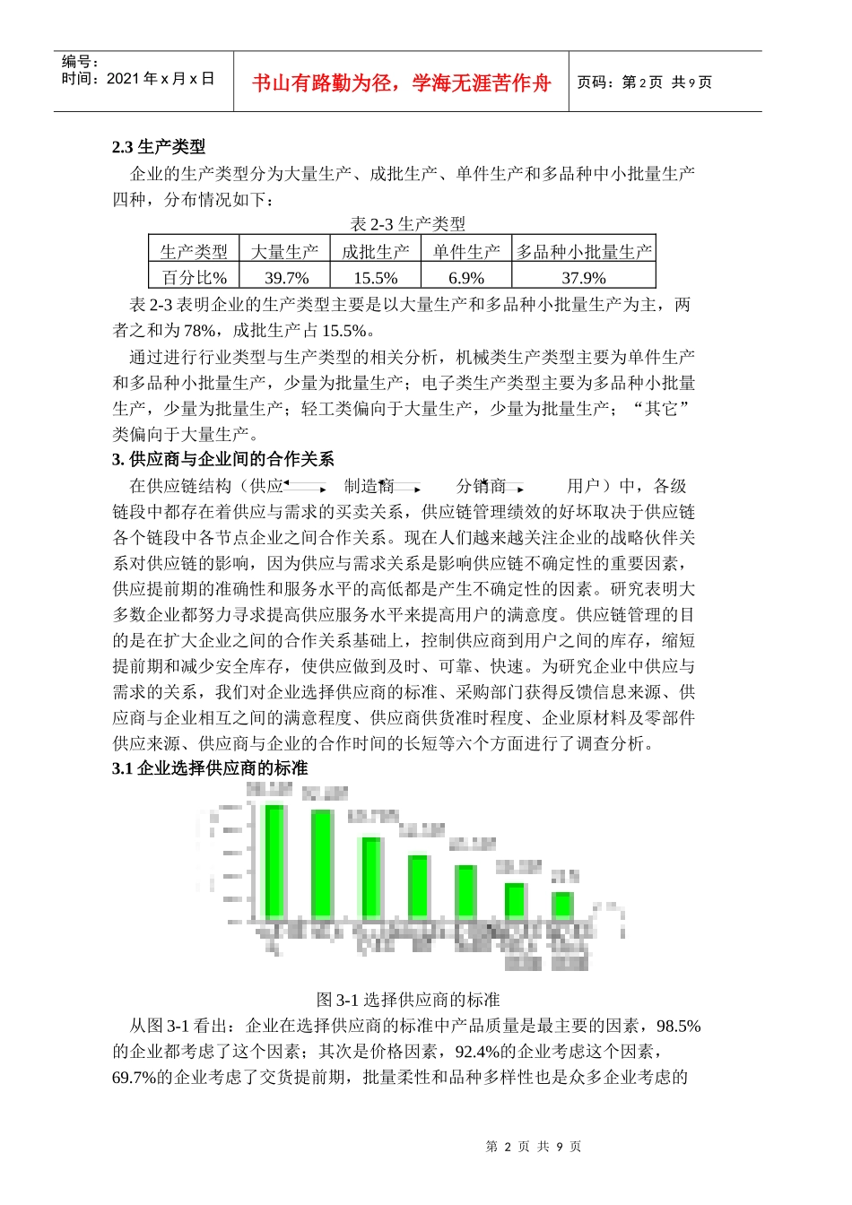 中国企业供应链管理现状调查分析供应与库存管理_第2页