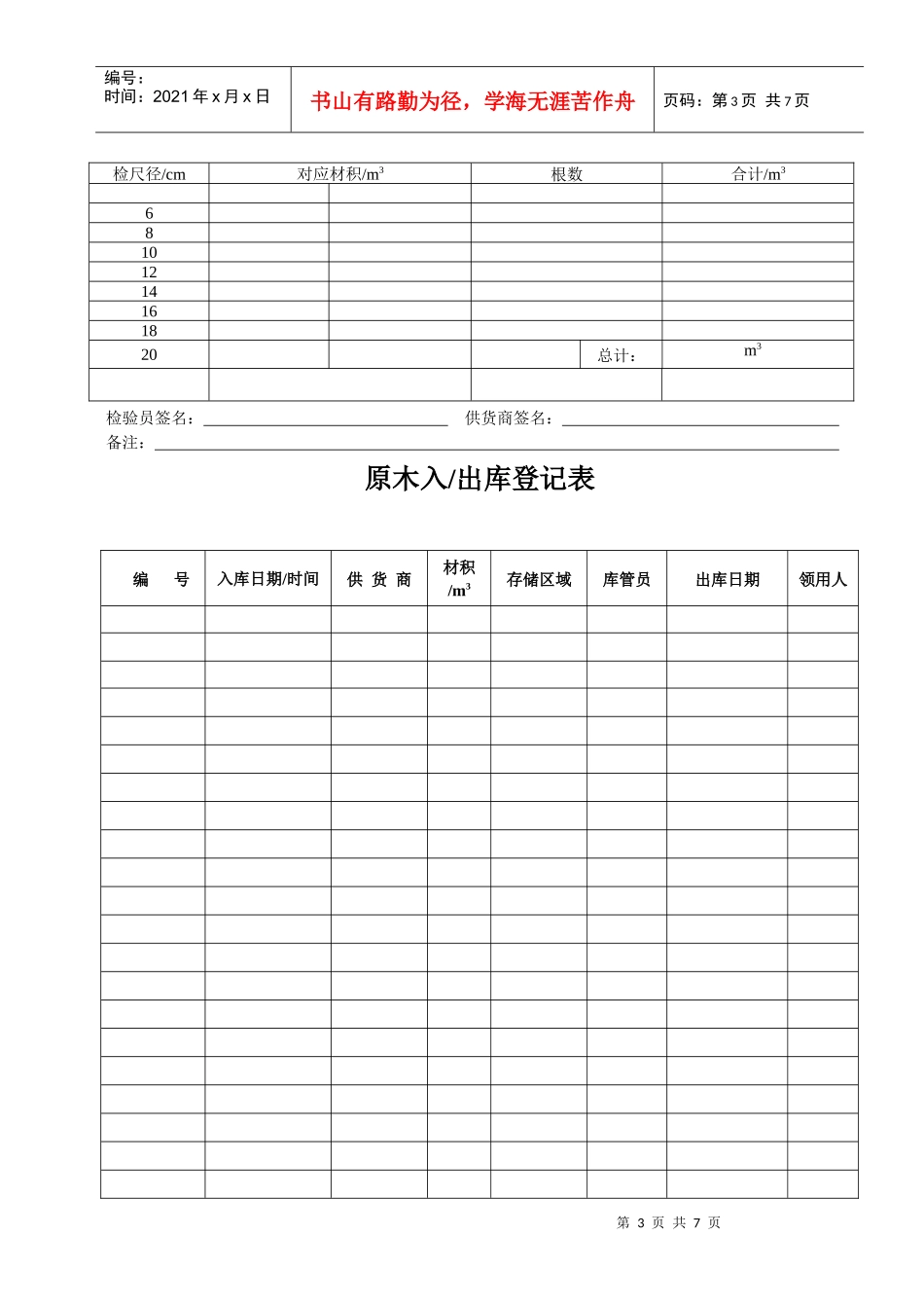 旋切车间营运准备的表格集合_第3页