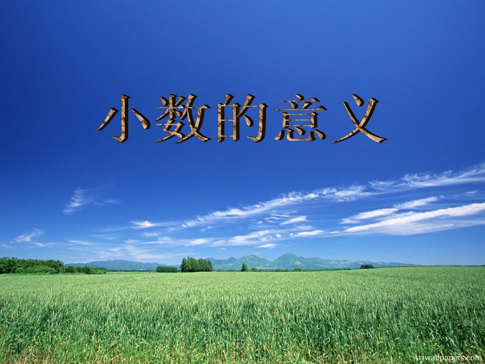 _小数的意义_第1页