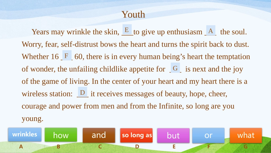 钟利芳，重庆市高三复习研讨会阅读七选五_第2页