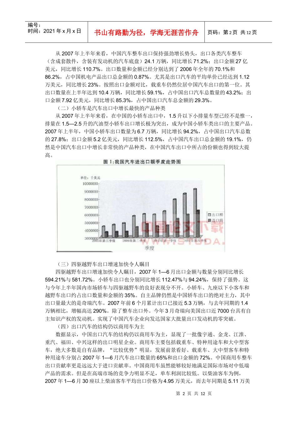 汽车工业是被公认为具有高度产业关联性的工业_第2页