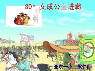 文成公主进藏课件