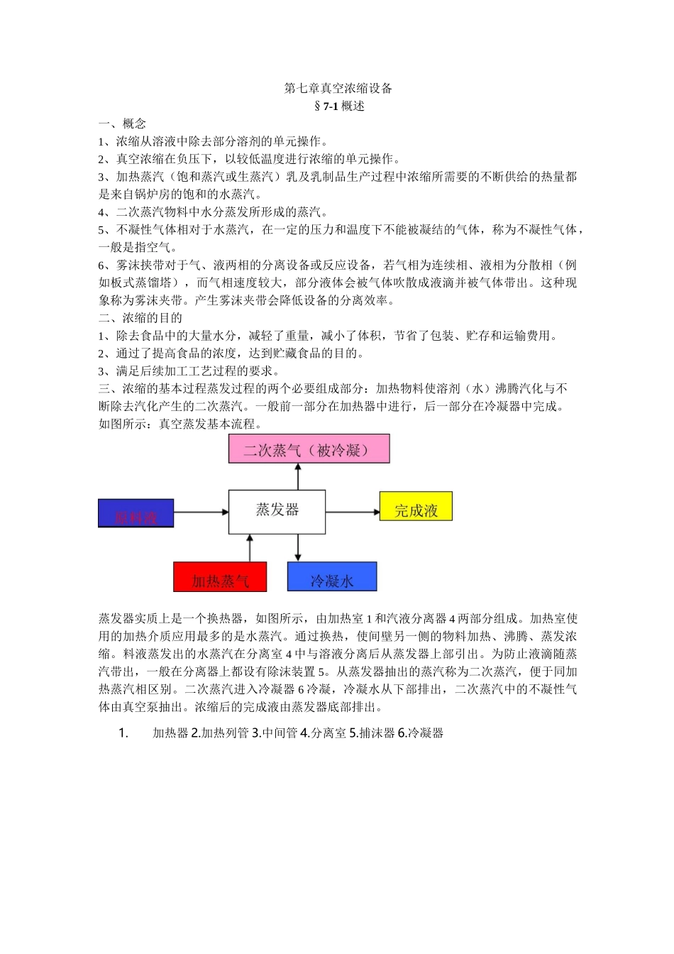真空浓缩设备要点_第1页