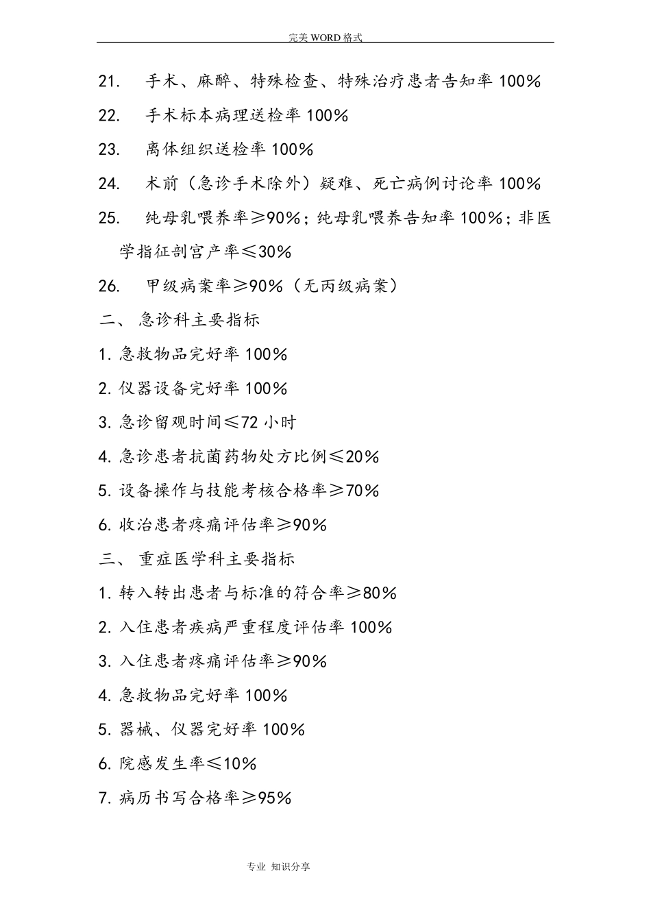二级综合医院主要医疗质量指标_第2页