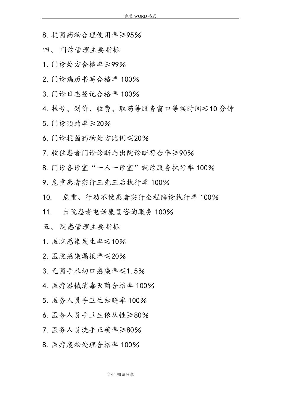 二级综合医院主要医疗质量指标_第3页