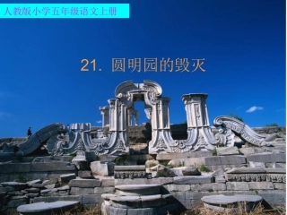 圆明园的毁灭课件