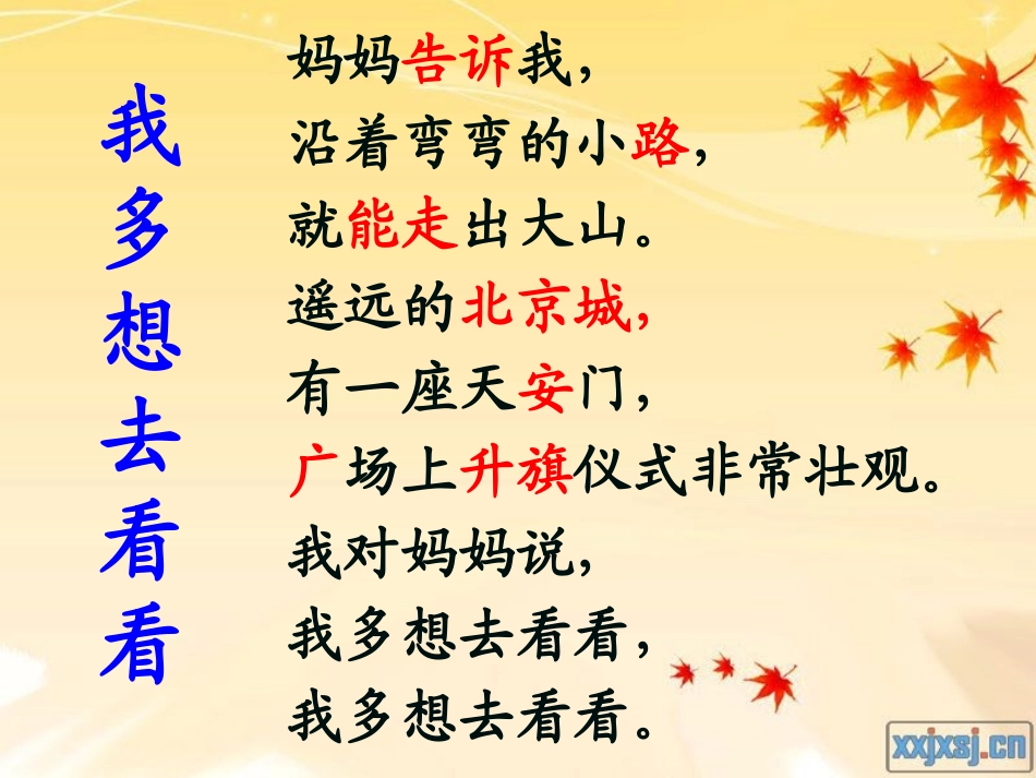 《我多想去看看》2教学课件_第2页