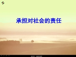第4课承担对社会的责任