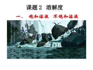 课题2溶解度 (2)