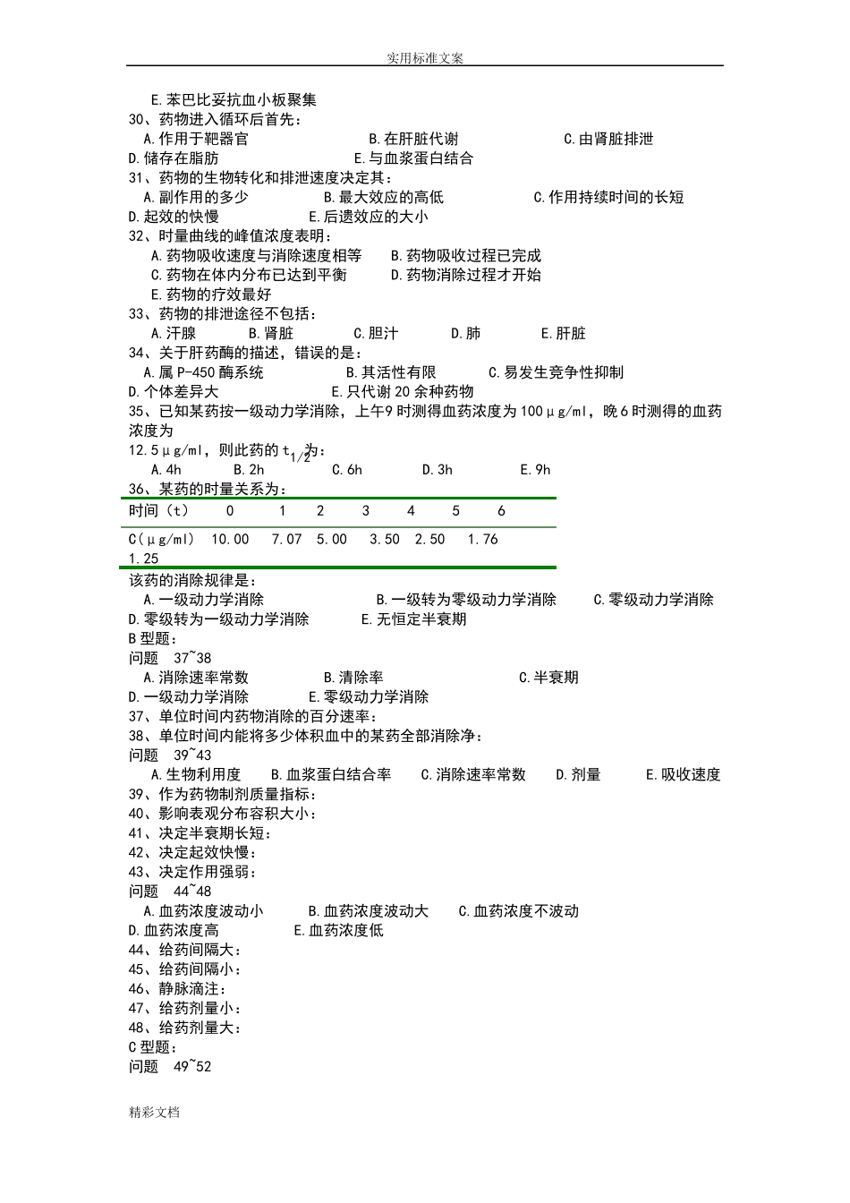 第3篇药物代谢动力学_第3页
