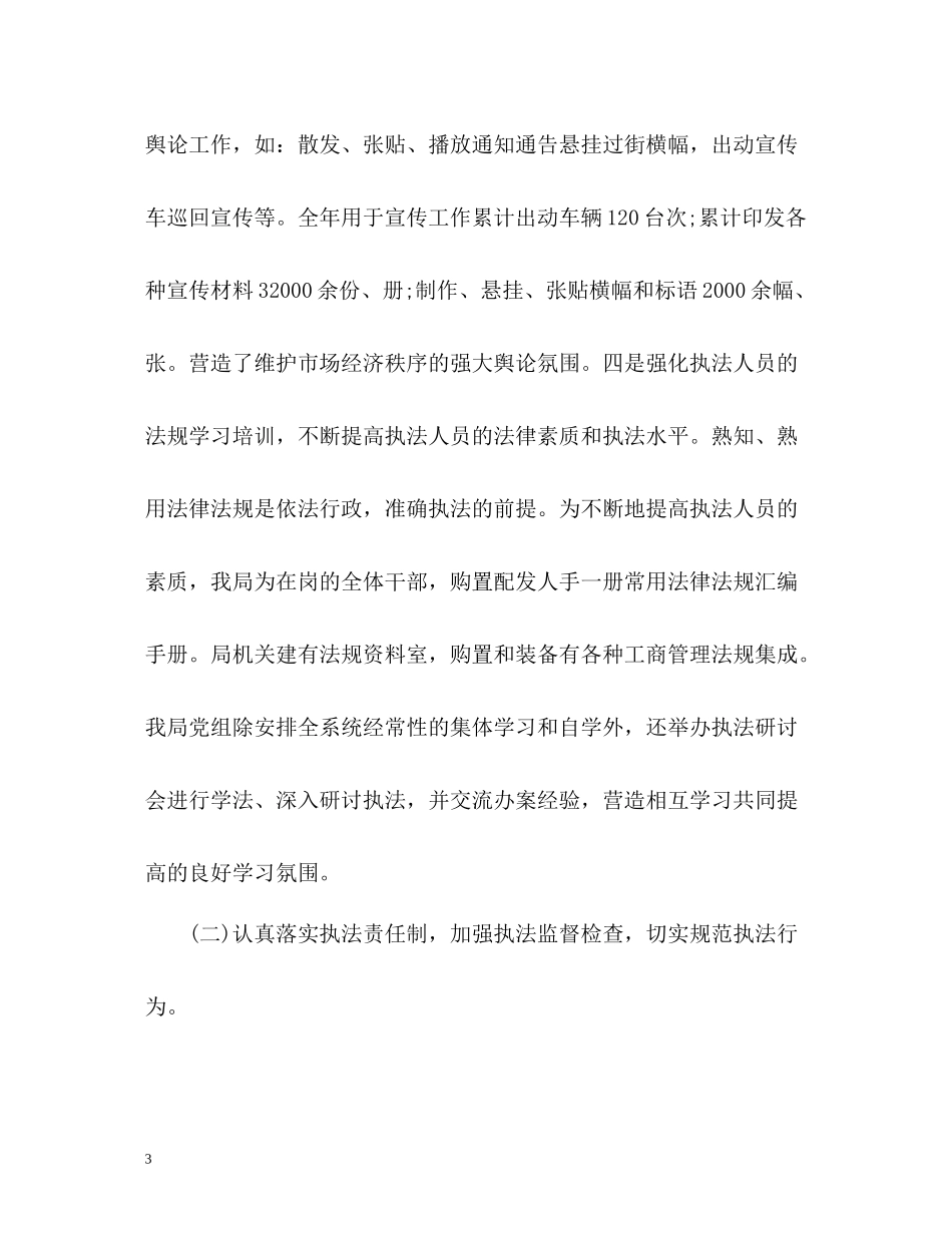 工商局工作总结_第3页