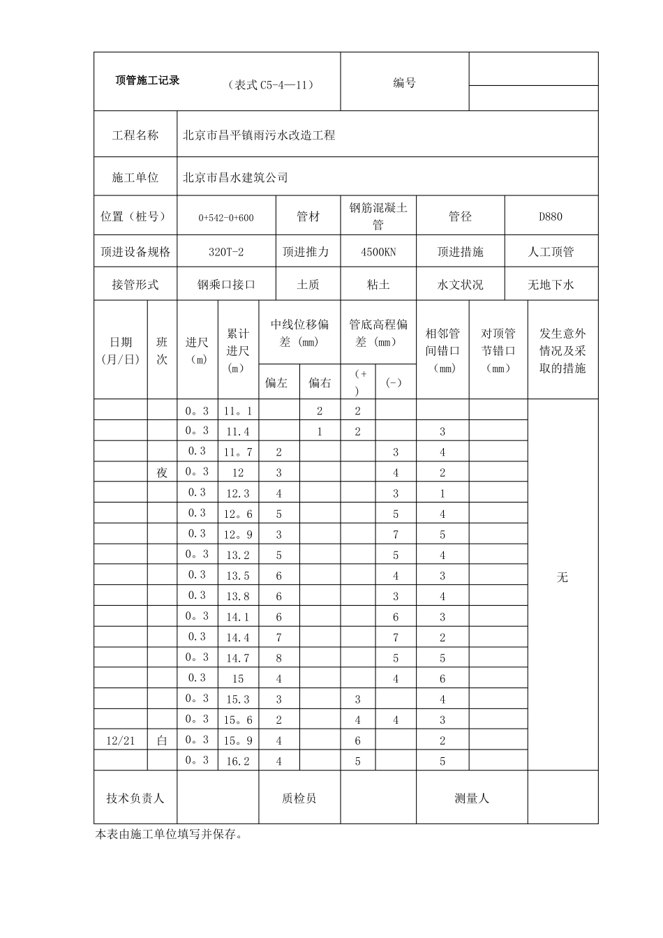 顶管施工记录_第3页
