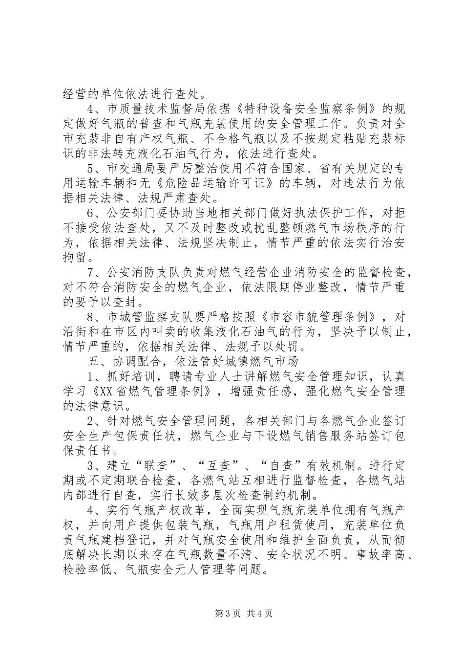 燃气市场清理整顿工作报告_第3页